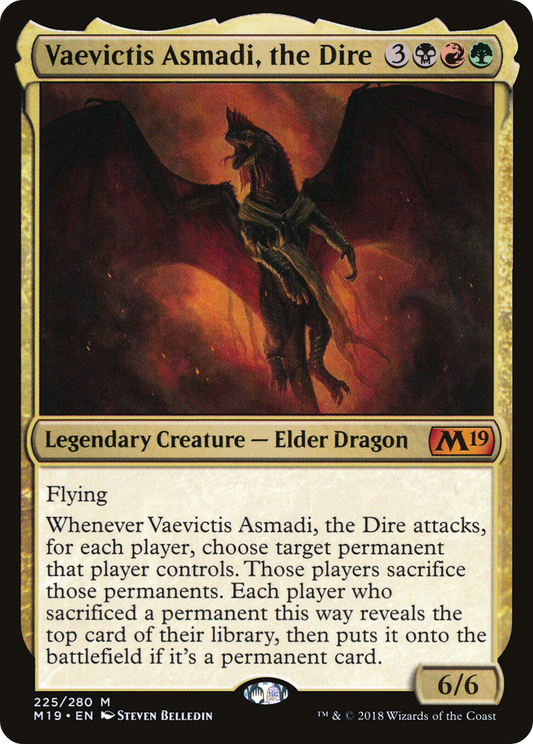 Vaevictis Asmadi, the Dire - Foil