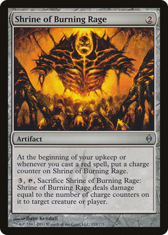 Shrine of Burning Rage - Foil