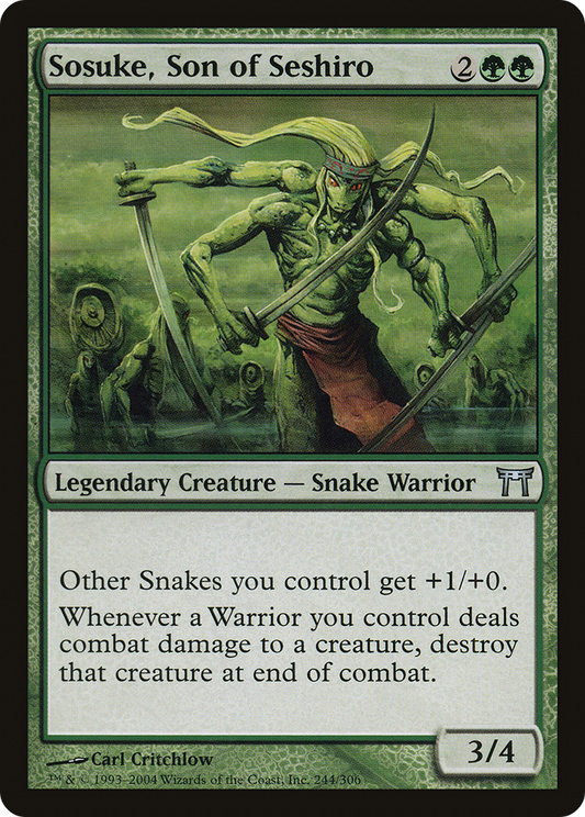 Sosuke, Son of Seshiro - Foil