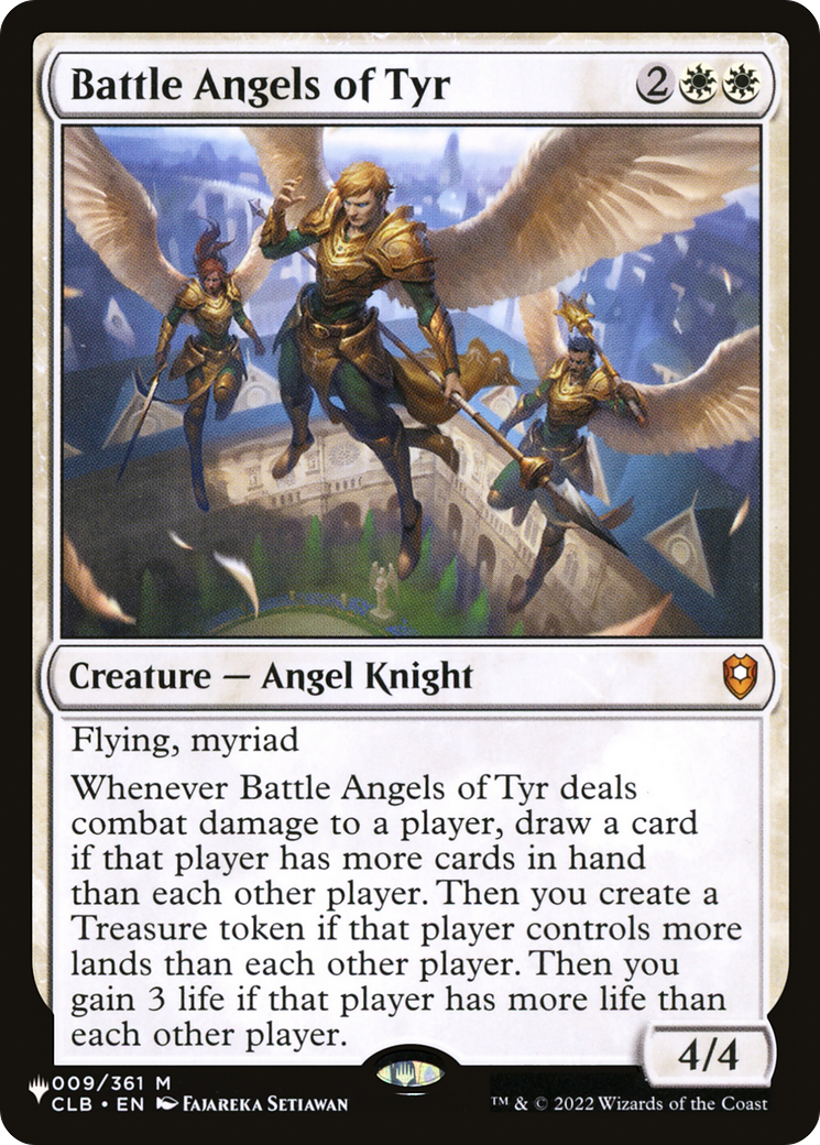 Battle Angels of Tyr (CLB-9) (PLST)