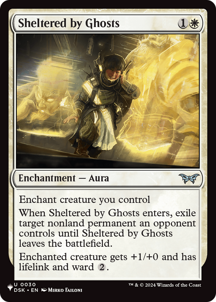 Sheltered by Ghosts (DSK-30) (PLST)