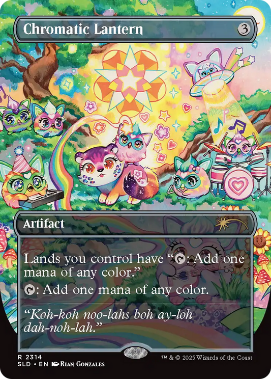 Chromatic Lantern (2314) (Borderless) - Foil sld