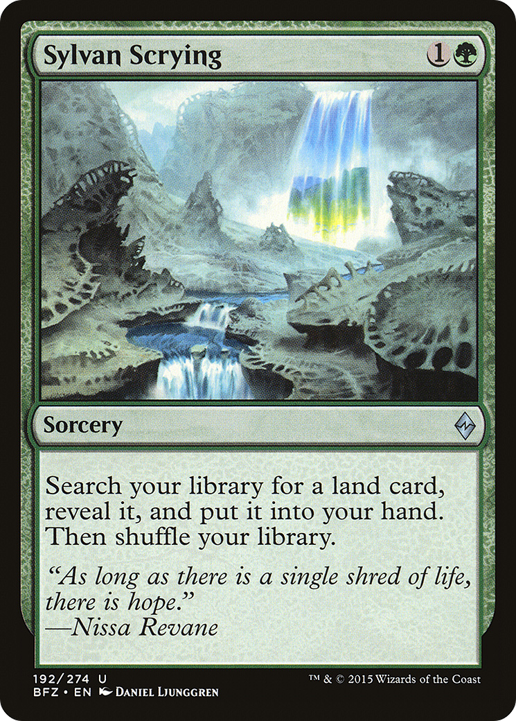 Sylvan Scrying - Foil
