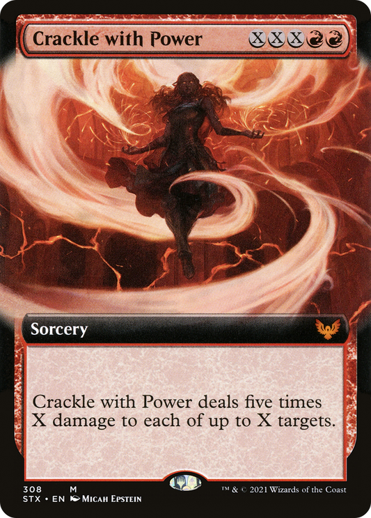 Crackle with Power (308) (Extended Art) - Foil