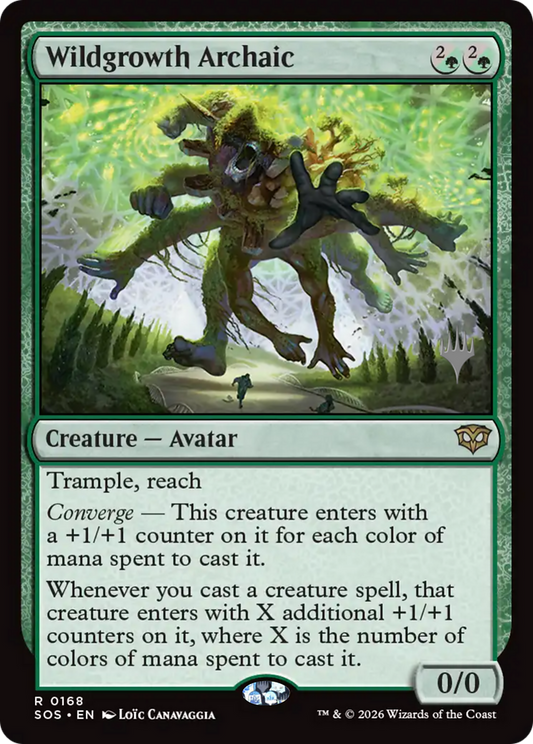 Wildgrowth Archaic (0168) (Promo Pack) (PSOS) - Foil