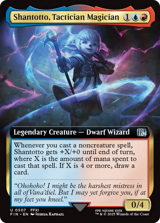 Shantotto, Tactician Magician (0507) (Extended Art)