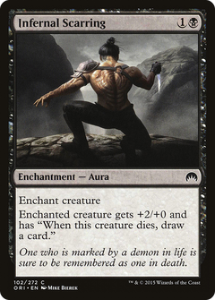 Infernal Scarring - Foil