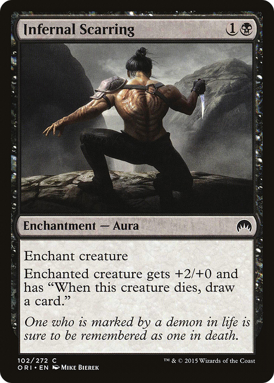 Infernal Scarring - Foil