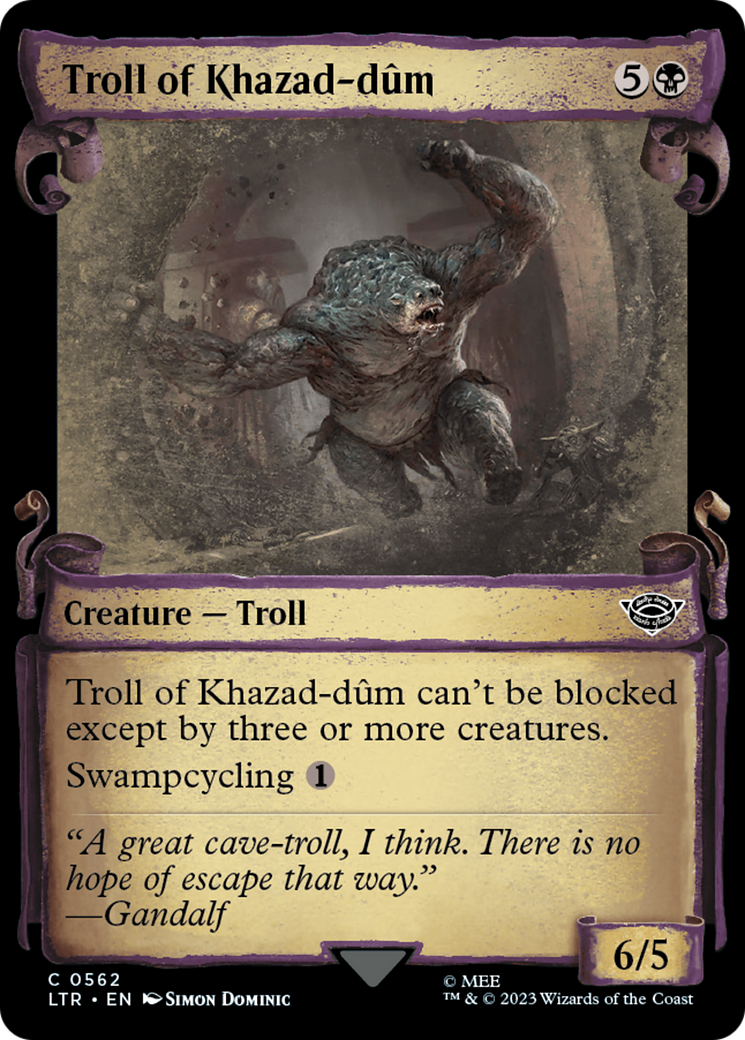 Troll of Khazad-dum (0562) (Showcase)