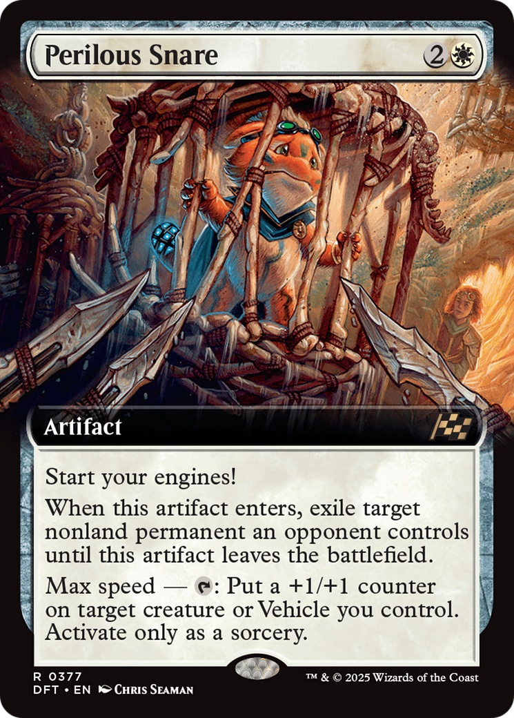Perilous Snare (0377) (Extended Art) - Foil