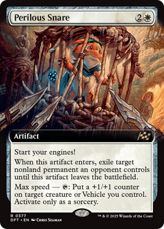 Perilous Snare (0377) (Extended Art) - Foil