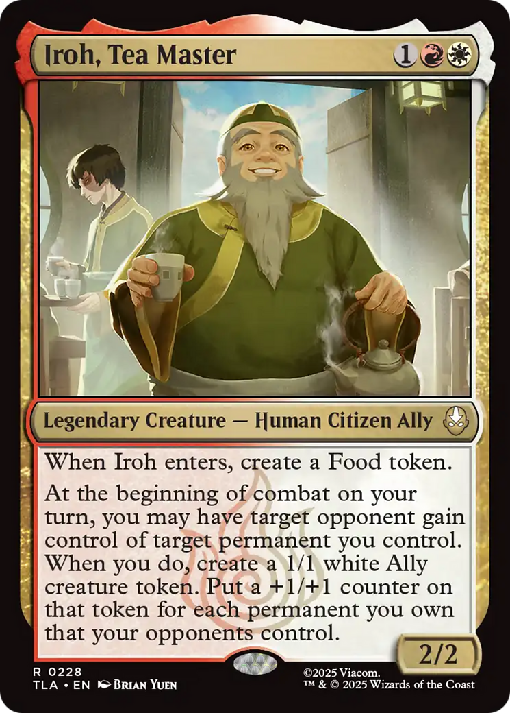 Iroh, Tea Master - Foil tla