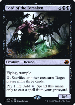 Lord of the Forsaken (110) (Prerelease) - Foil