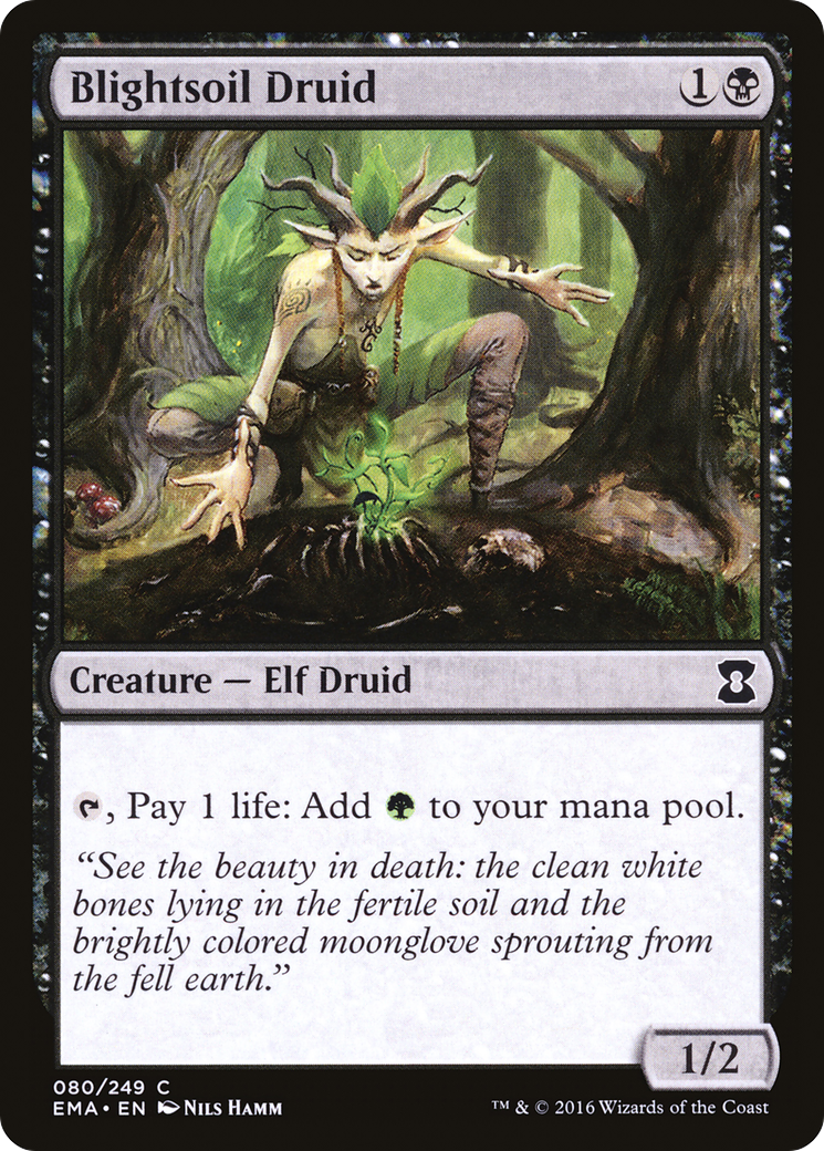 Blightsoil Druid - Foil