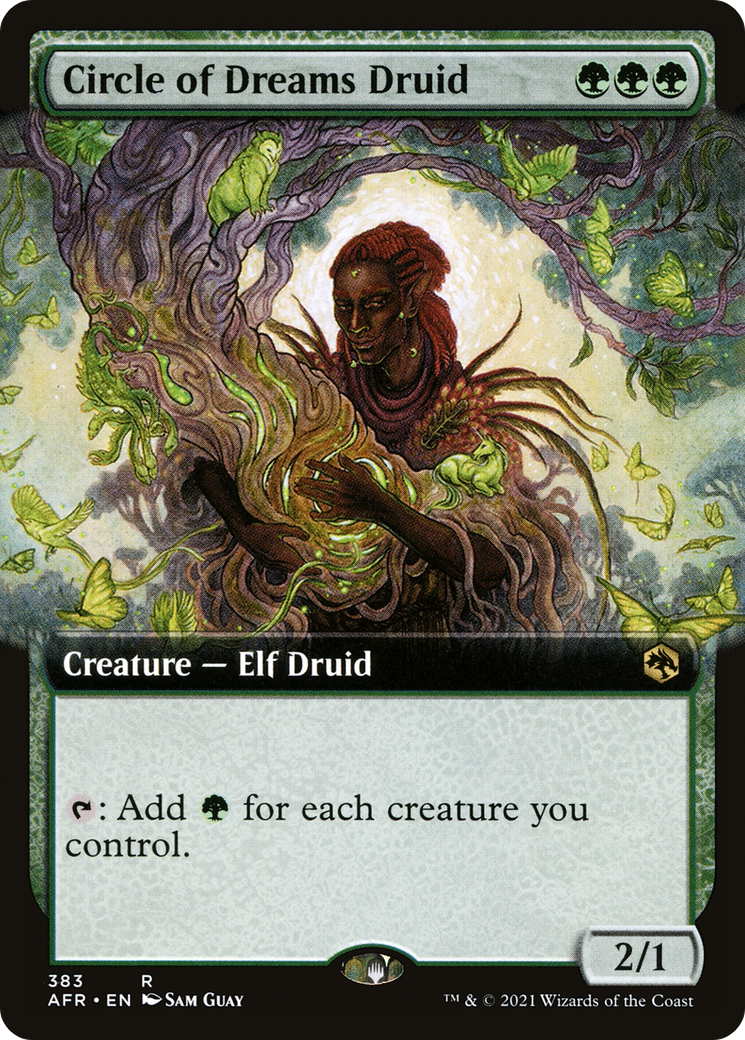 Circle of Dreams Druid (383) (Extended Art) - Foil