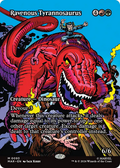 Ravenous Tyrannosaurus (0093) (Borderless) (MAR) - Foil