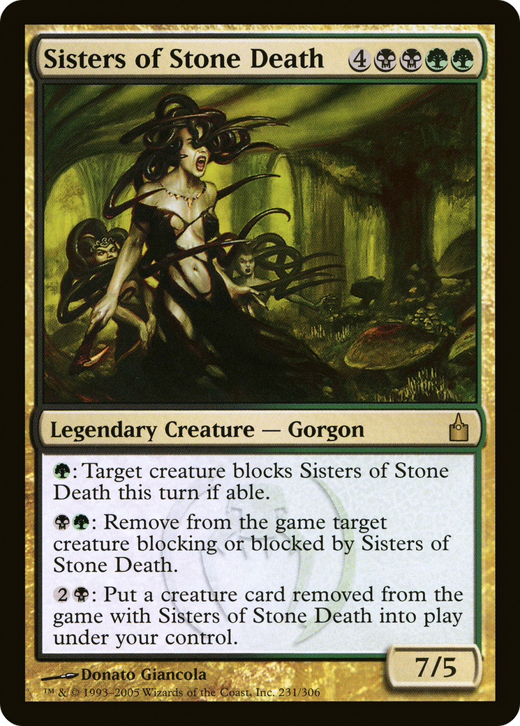 Sisters of Stone Death - Foil