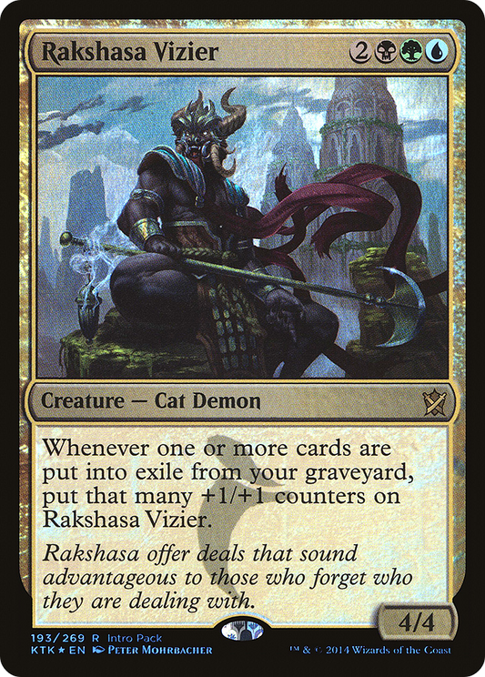Rakshasa Vizier (193) (Intro Pack) - Foil