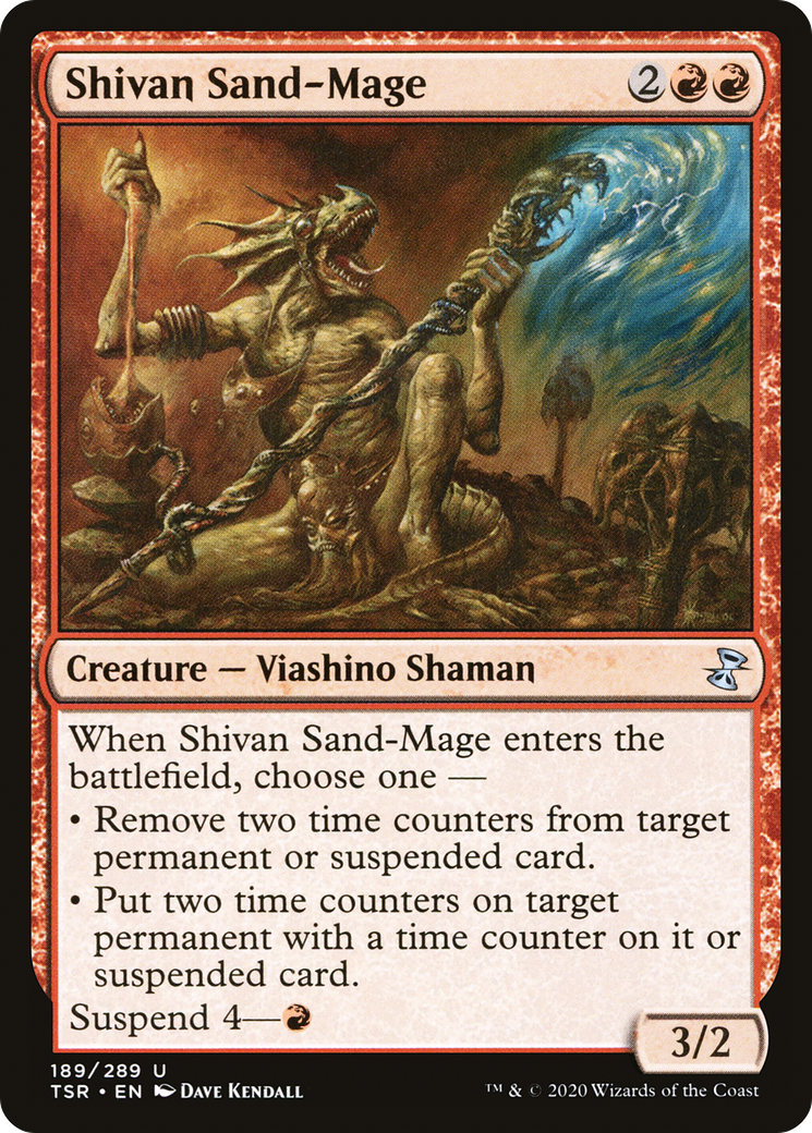 Shivan Sand-Mage - Foil