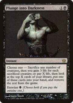 Plunge into Darkness - Foil