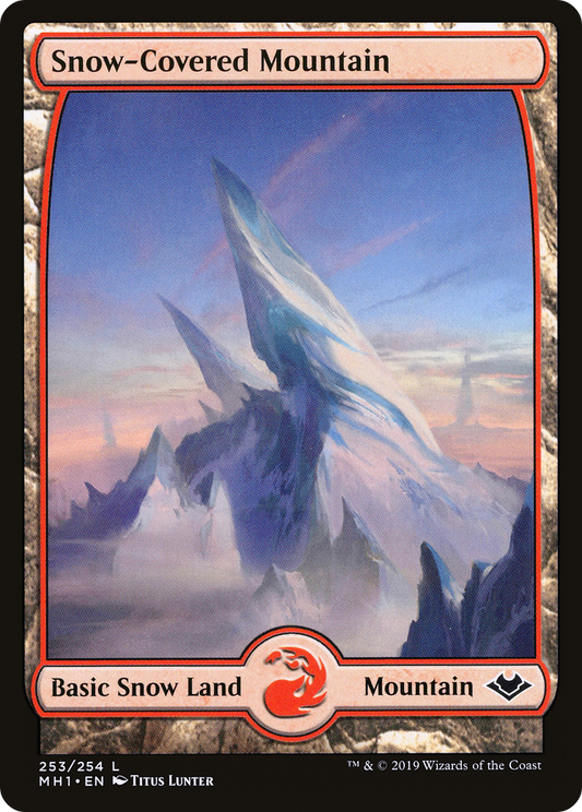 Snow-Covered Mountain (253) - Foil