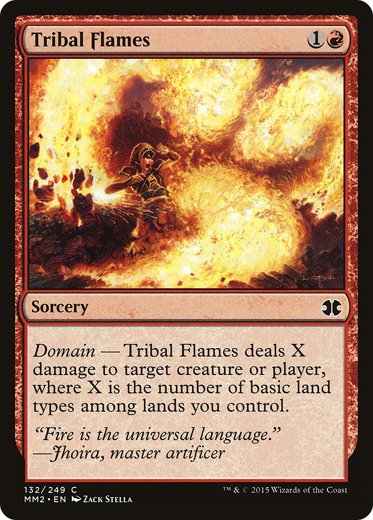 Tribal Flames - Foil