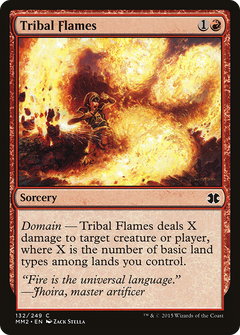 Tribal Flames - Foil