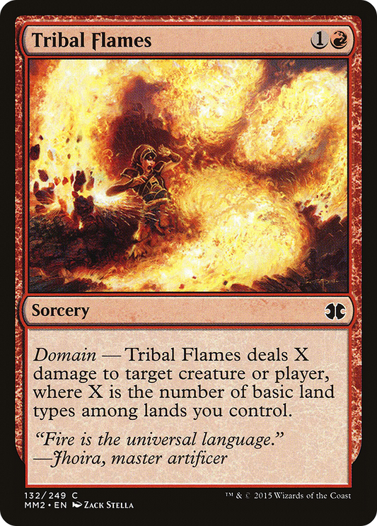 Tribal Flames - Foil