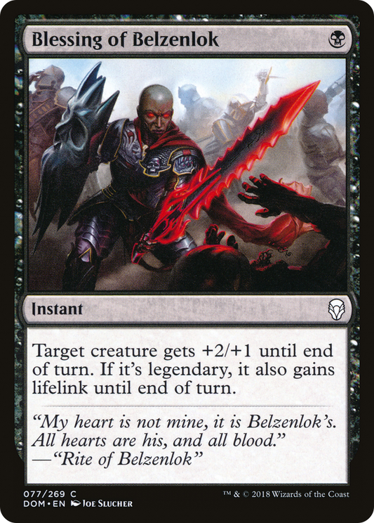 Blessing of Belzenlok - Foil