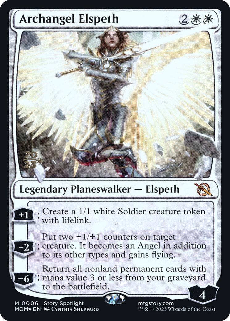 Archangel Elspeth (0006) (Prerelease) - Foil