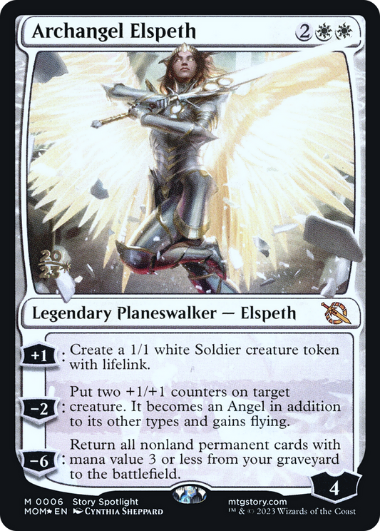 Archangel Elspeth (0006) (Prerelease) - Foil