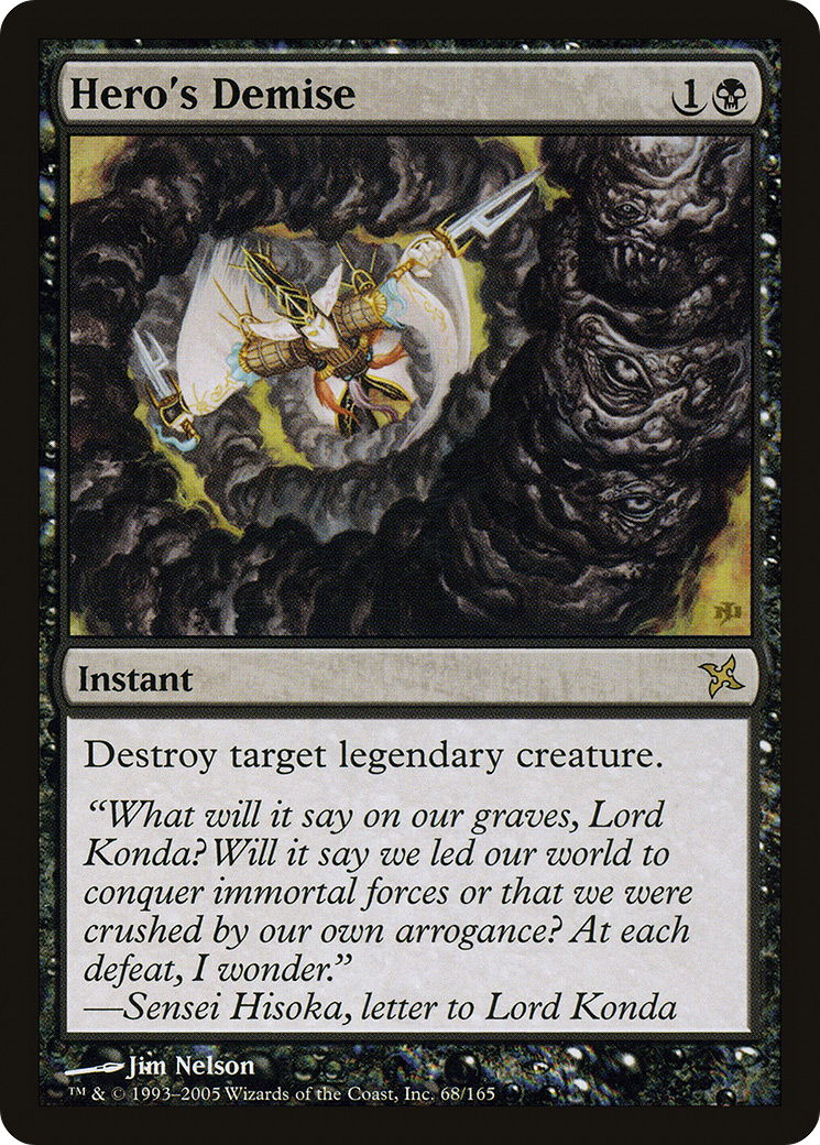 Hero's Demise - Foil