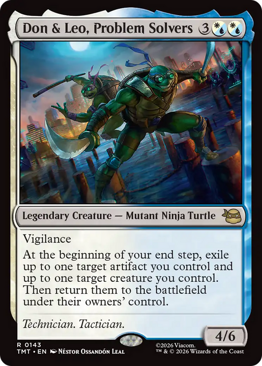 Don & Leo, Problem Solvers (TMT) - Foil