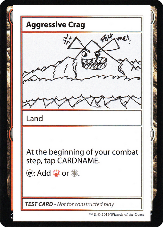 Aggressive Crag (No PW Symbol)