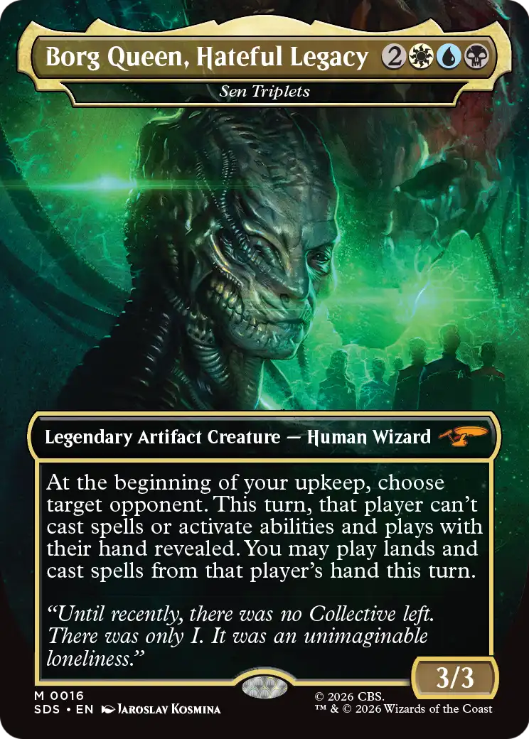 Borg Queen, Hateful Legacy [Sen Triplets] (0016) (Borderless) (SDS)