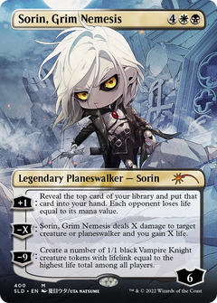 Sorin, Grim Nemesis (400) (Borderless) - Foil