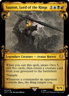 Sauron, Lord of the Rings (0478) (Showcase)