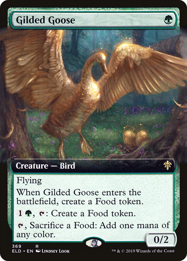 Gilded Goose (369) (Extended Art) - Foil