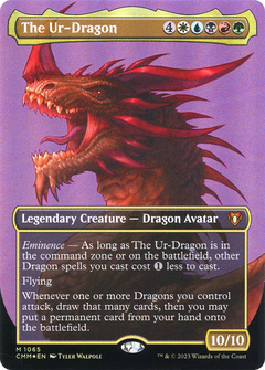 The Ur-Dragon (1065) (Borderless) - Textured Foil