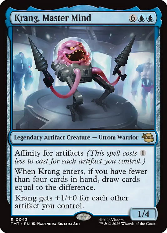 Krang, Master Mind (TMT) - Foil