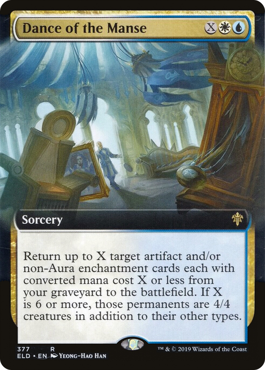 Dance of the Manse (377) (Extended Art) - Foil