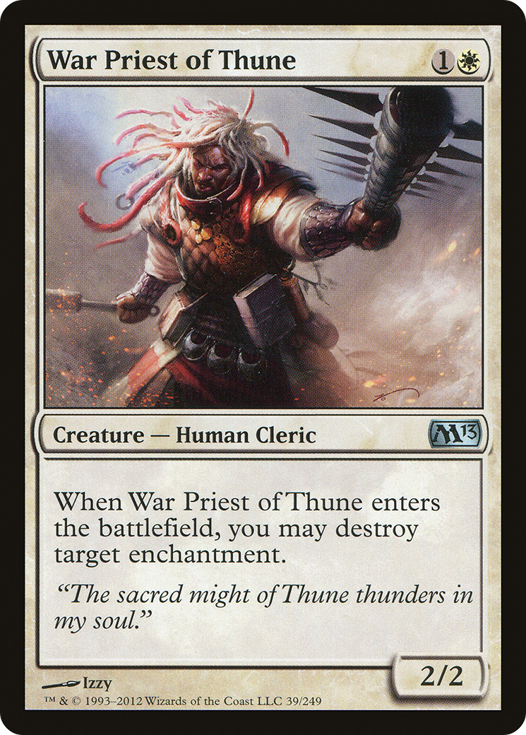 War Priest of Thune - Foil