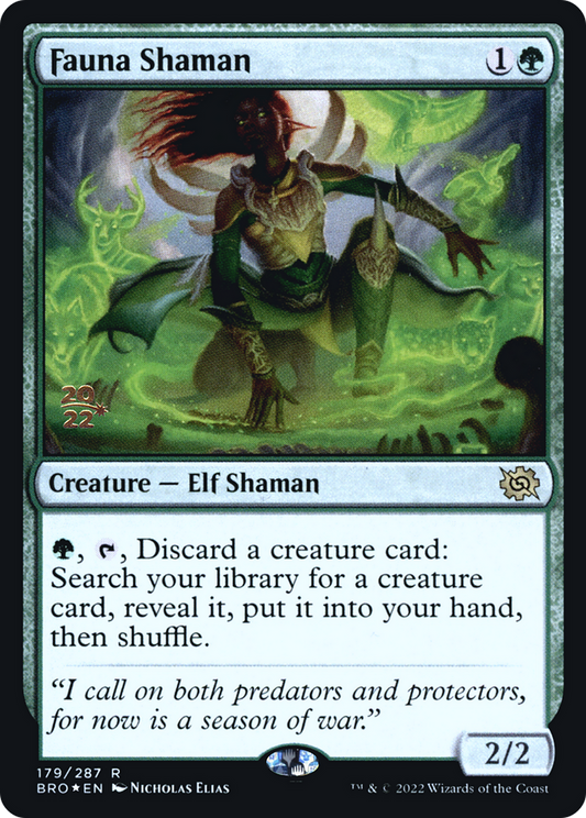 Fauna Shaman (179) (Prerelease) - Foil