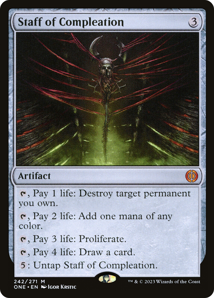 Staff of Compleation - Foil