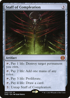 Staff of Compleation - Foil