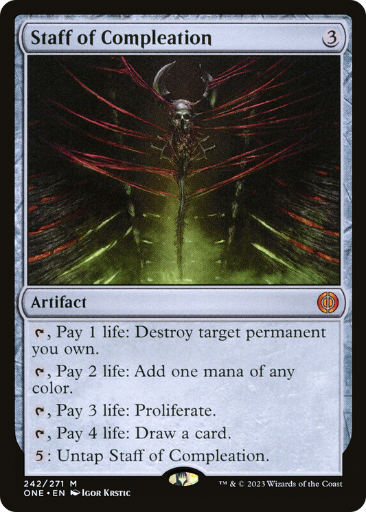 Staff of Compleation - Foil