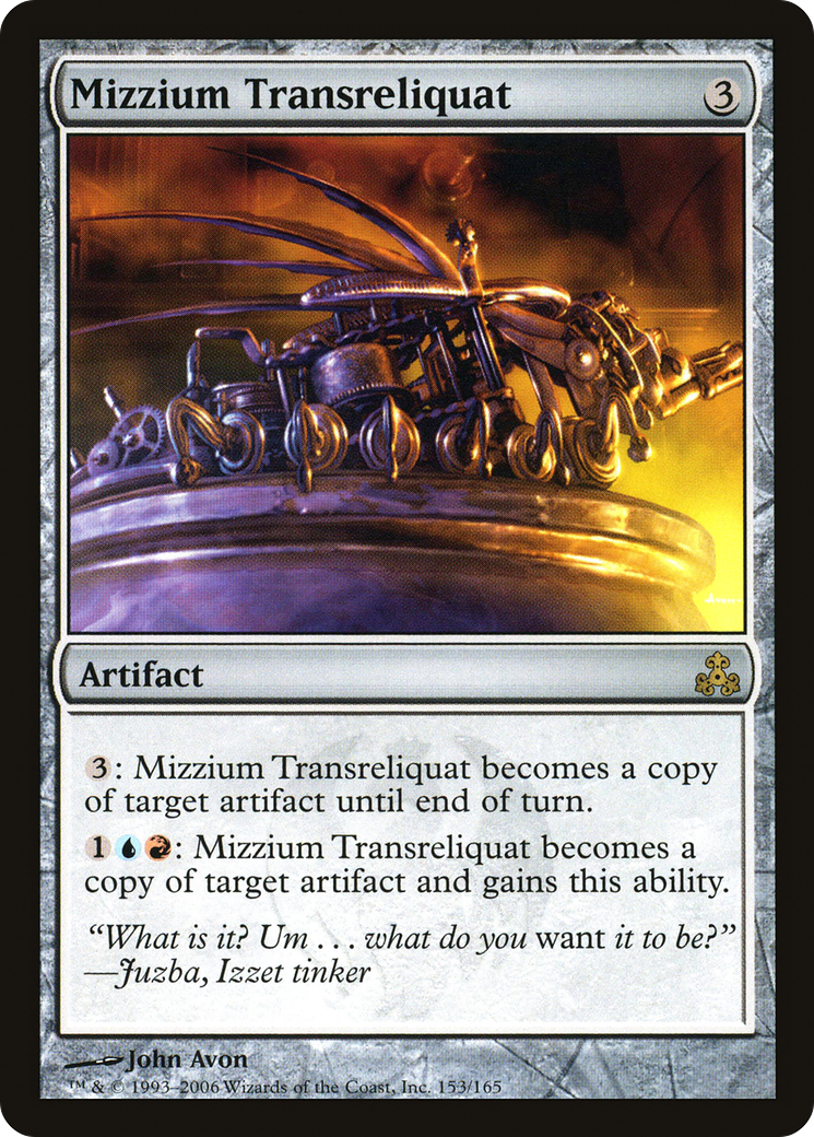 Mizzium Transreliquat