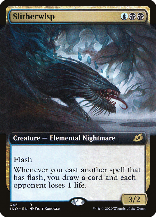 Slitherwisp (345) (Extended Art) - Foil