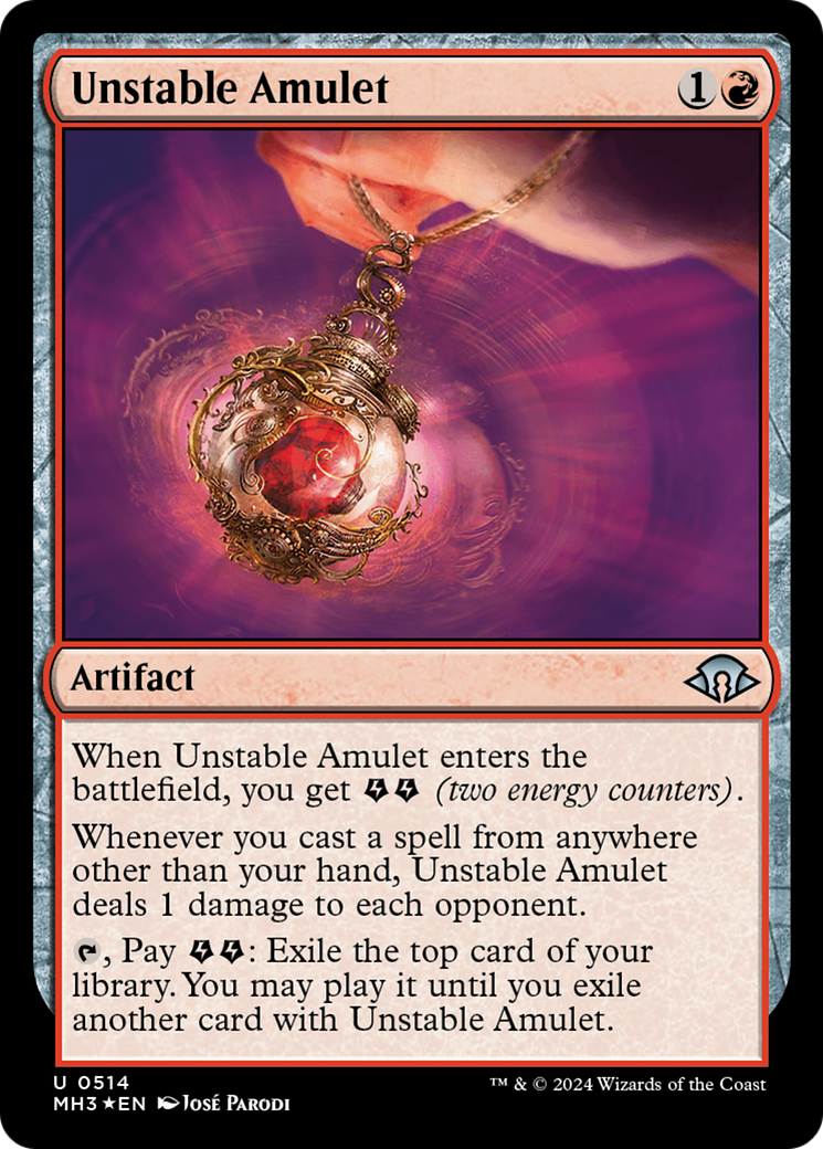Unstable Amulet (0514) - Ripple Foil