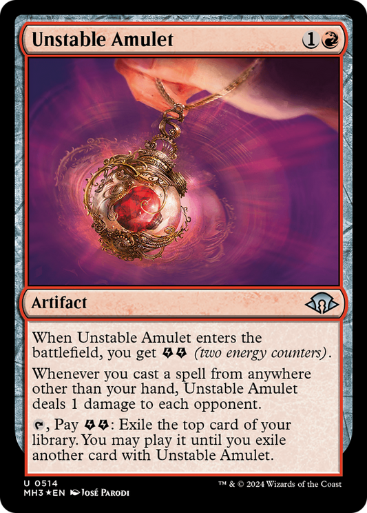 Unstable Amulet (0514) - Ripple Foil